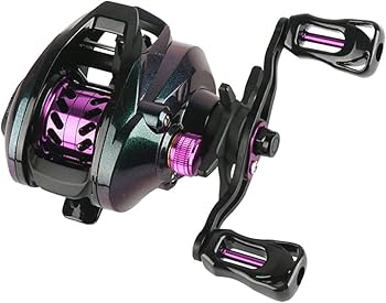 Amazon | VISPREA リール ベイトリール 超軽量 浅溝スプール アルミ