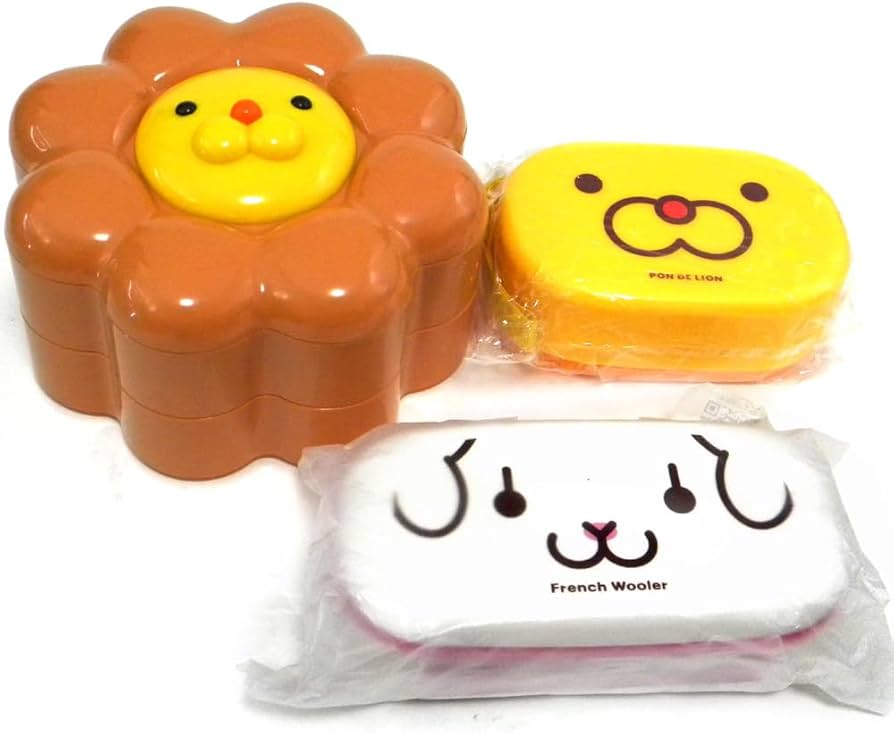 Amazon.co.jp: ミスタードーナツ ポン デ ライオン / 2段式 お重箱