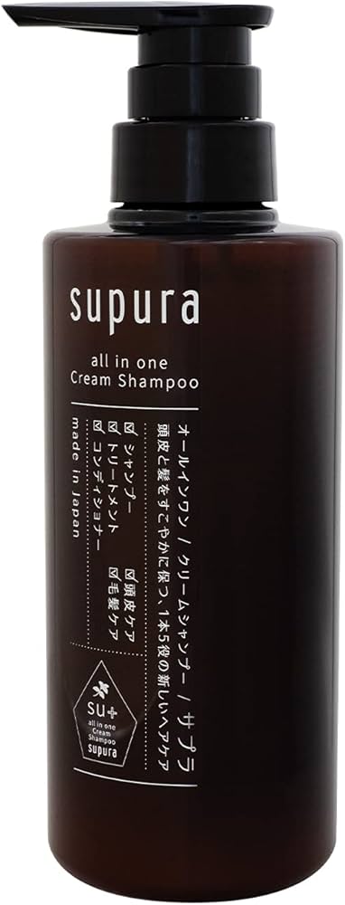 Amazon | サプラ オールインワン クリームシャンプー 380ml | T-BRACE