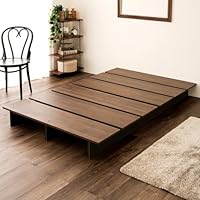 Amazon｜NEO CRASY ボードベッド セミダブル グレー すのこ ローベッド