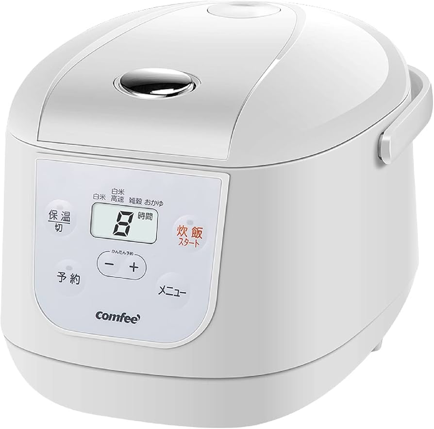 Amazon | COMFEE' 炊飯器 3.5合 一人暮らし用 保温・予約機能 炊き分け