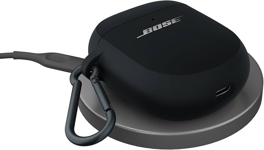 Amazon | Boseワイヤレス充電イヤホンケースカバー ブラック