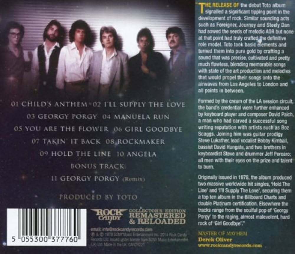 Toto: TOTO: Amazon.ca: Music