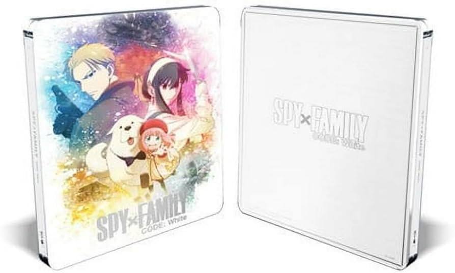 Amazon.com: SPY x FAMILY CODE White (Steelbook) (Exclusive) (Blu