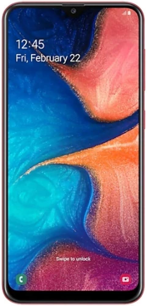 Amazon.com: Samsung Galaxy A20 32GB A205G/DS 6.4” HD+ 4,000mAh