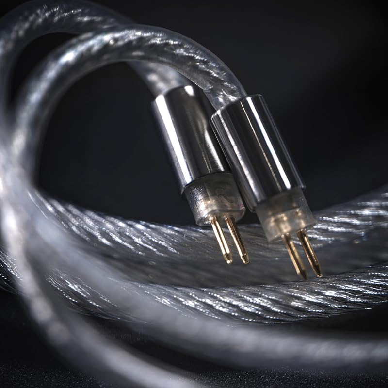 Amazon | LEAUDIO Tanchjim Cable X 銀銅合金 3つの交換可能なプラグ