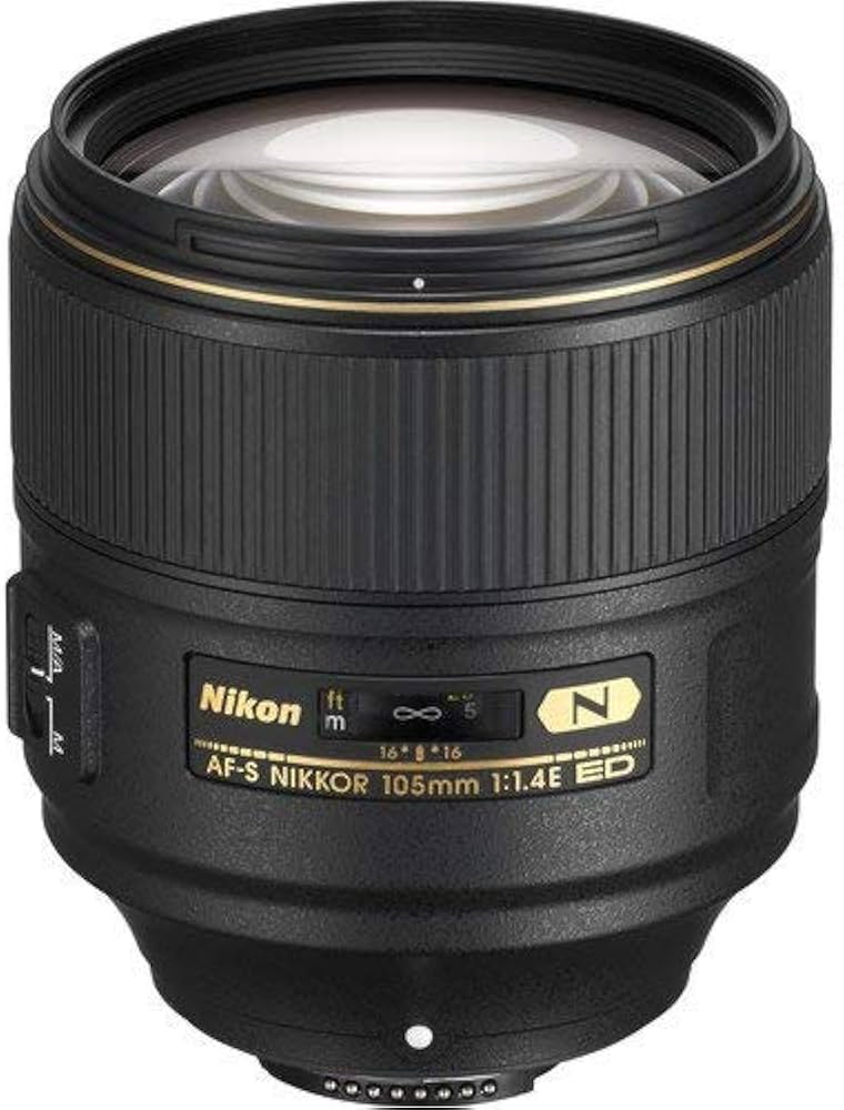 Amazon.com : Nikon AF-S FX NIKKOR 105mm f/1.4 ED Lens with Auto