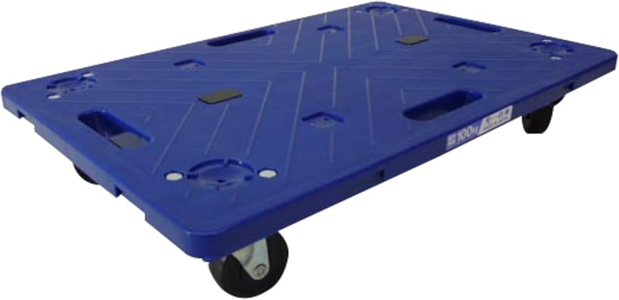 Amazon.co.jp: 日東(NITTO) 連結平台車(ゴムキャスター) 8台組 NTR