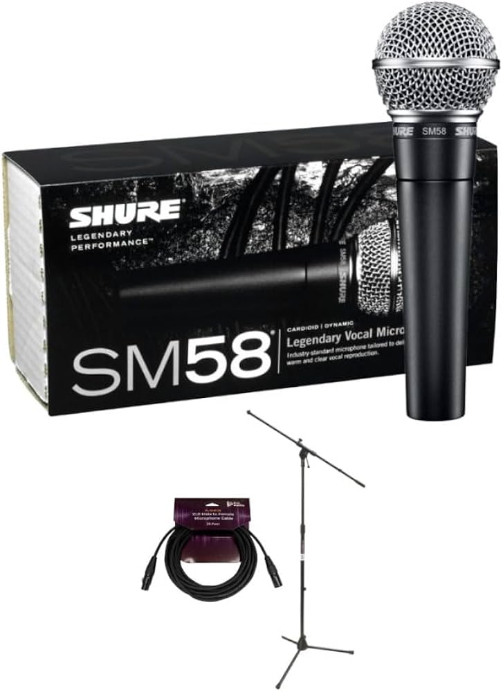 Amazon.co.jp: Shure SM58-LC Cardioid Dynamic Vocal Microphone