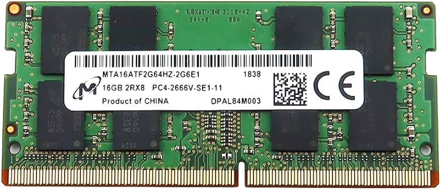 Micron 8GB (1x8GB) DDR4 2133MHz RAM Memory PC4-2133P-SBB-11