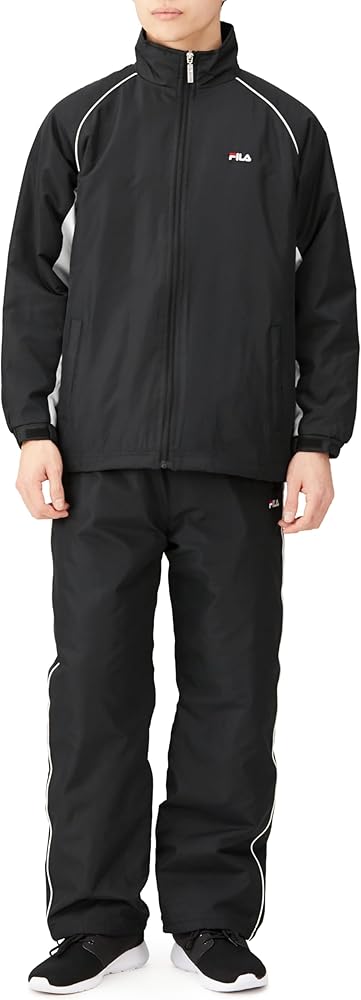 Amazon | [フィラ] ジャージ上下セット セットアップ メンズ 中綿入り