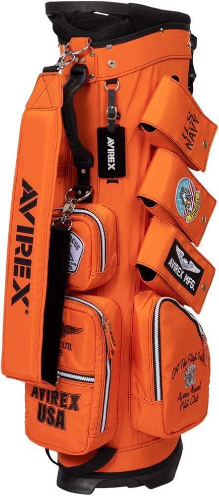 Amazon | AVIREX GOLF アヴィレックスゴルフ 9型 スタンド式 キャディ