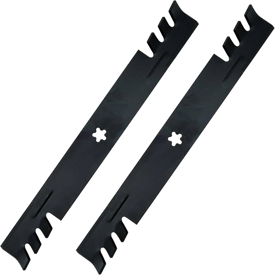 Amazon.com : TREXFLOW TF Mower Mulching Blades 138971 fits for 42