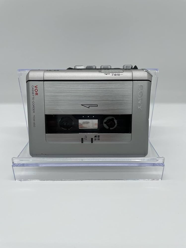 Amazon.co.jp: SONY スリムなテープレコーダー TCM-450 : 家電＆カメラ