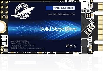 Amazon | Dogfish SSD M.2 2242 2TB NGFF SATA iii b+m Key 6Gb/s 3D