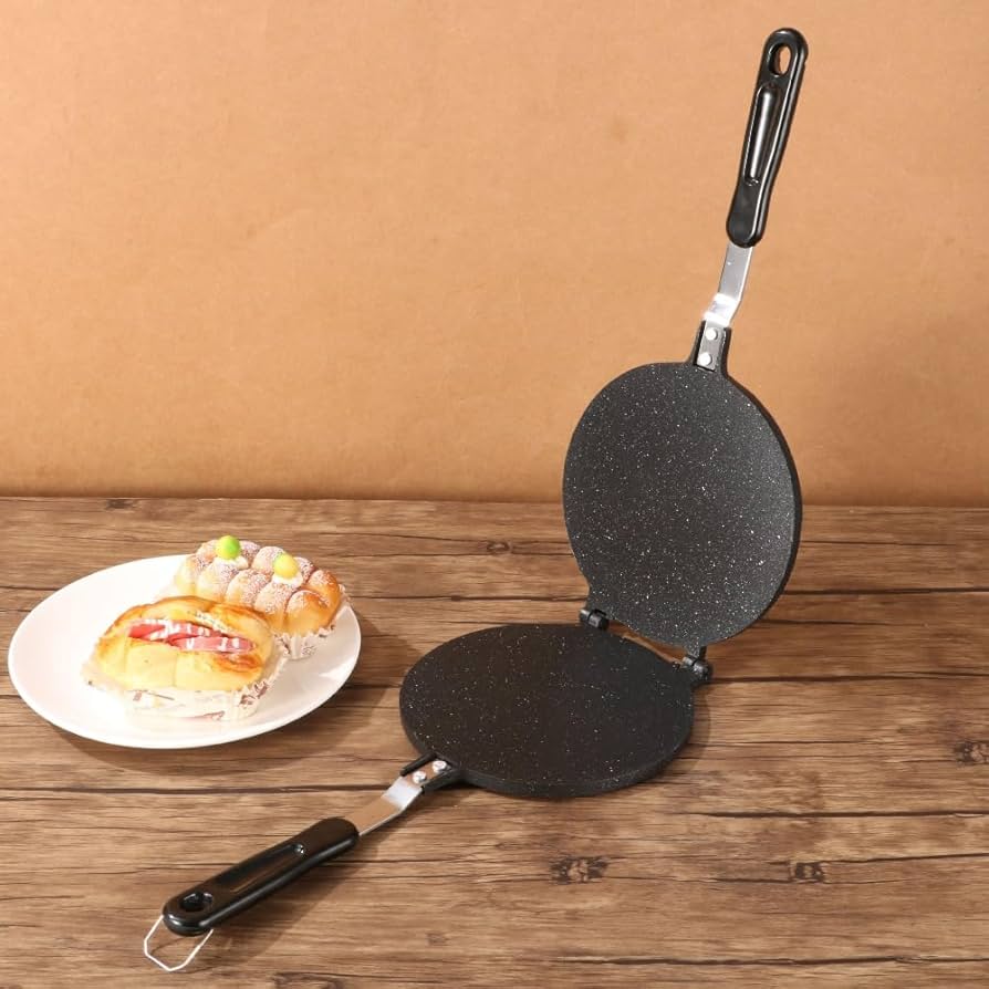 Amazon | プレス 煎餅メーカー せんべい焼き器 イカ焼き機プレス