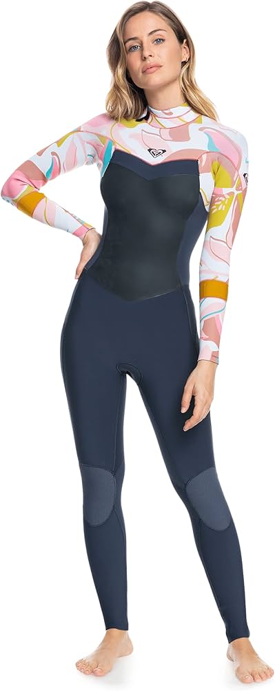 Amazon.com: Roxy Womens 3/2 Syncro Back Zip GBS Wetsuit - Jet Grey