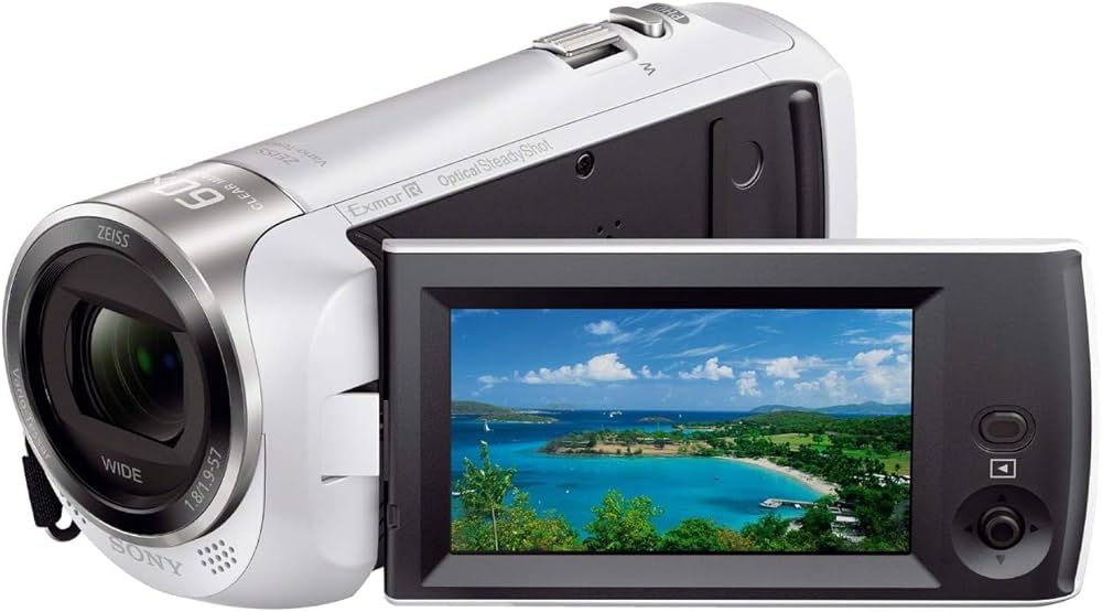 Amazon | SONY(ソニー) ビデオカメラ Handycam HDR-CX470 ホワイト