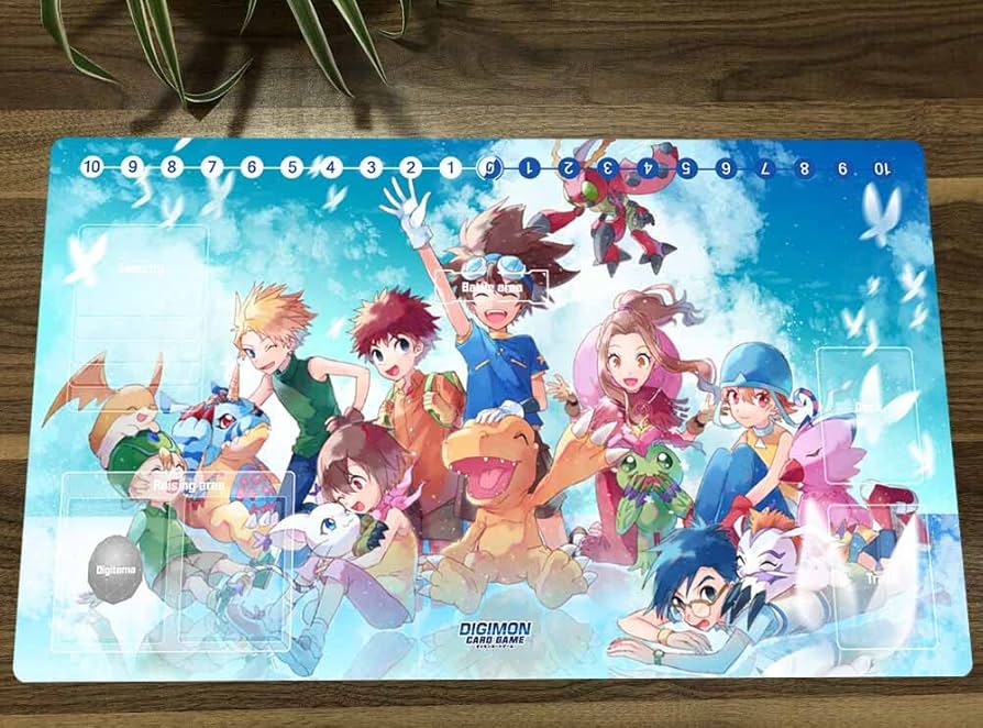 Amazon | Mlikemat DTCG プレイマット デジモンアドベンチャー アニメ