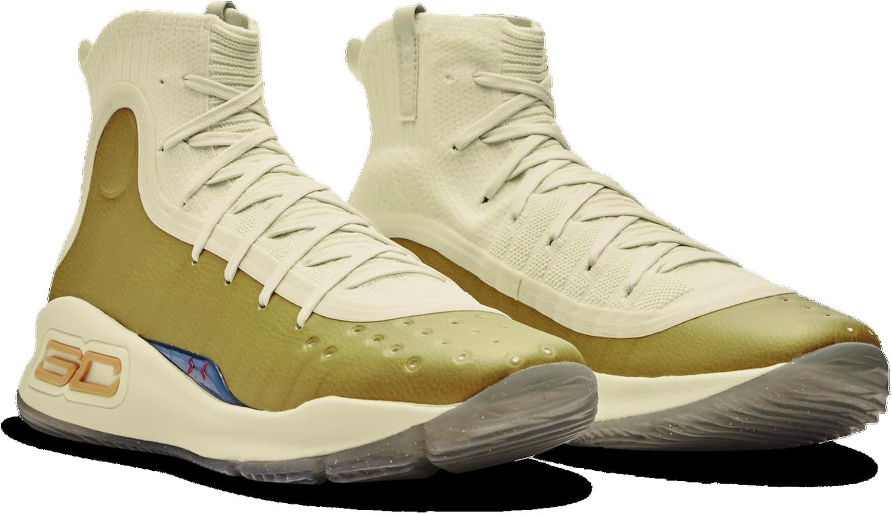 Amazon.com | Under Armour Curry 4 Retro - Men's (Gold/White) Size