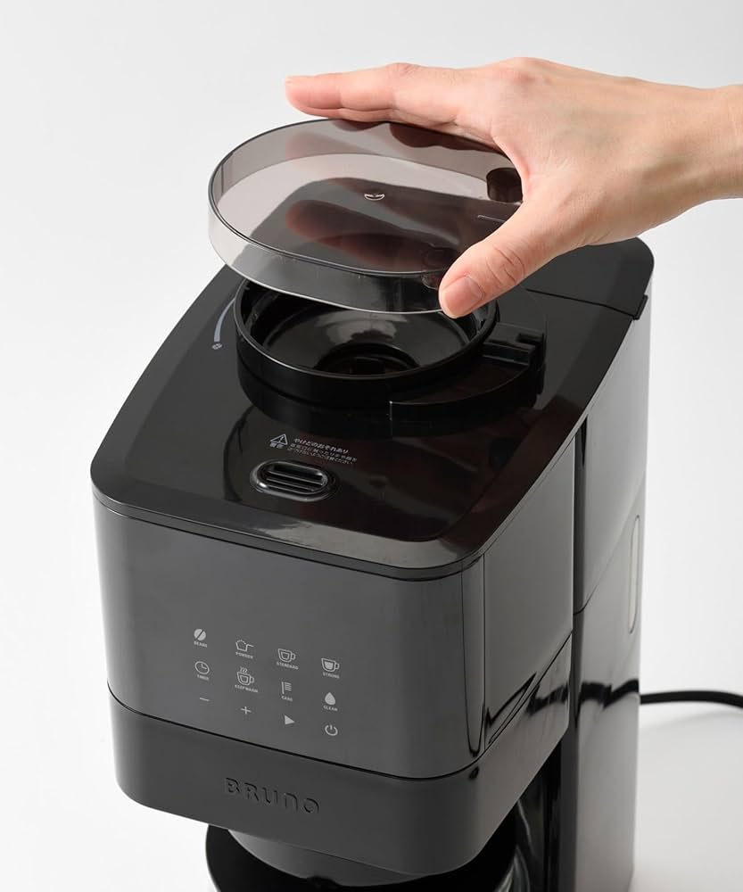 Amazon | BRUNO ブルーノ コーヒーメーカー 全自動 コーン式 ミル付き