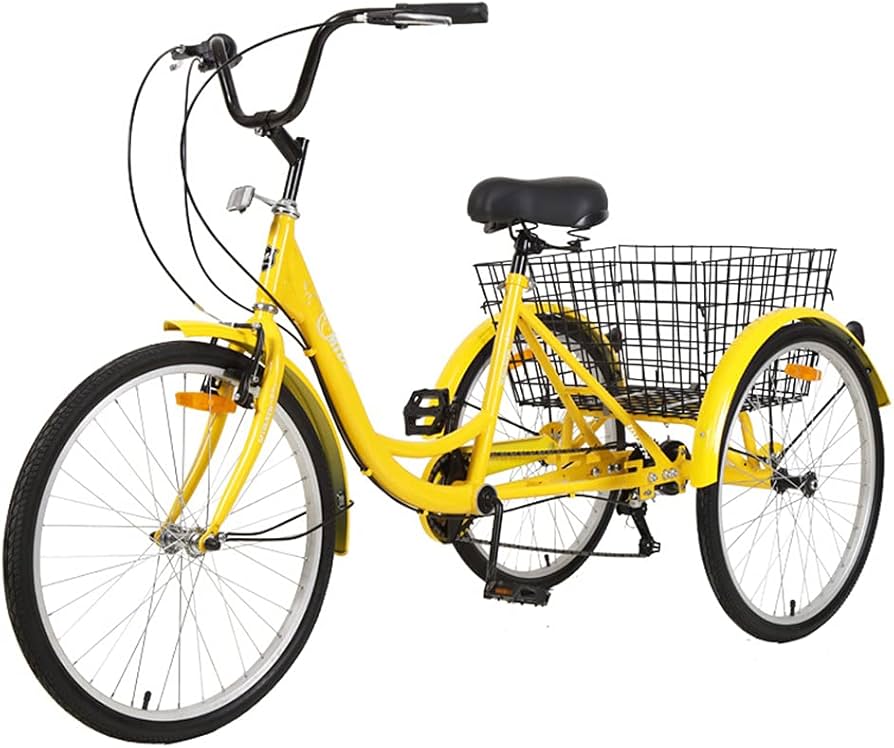 Amazon.co.jp: RSTJ-Sjef バスケット付き24インチ7スピード大人用