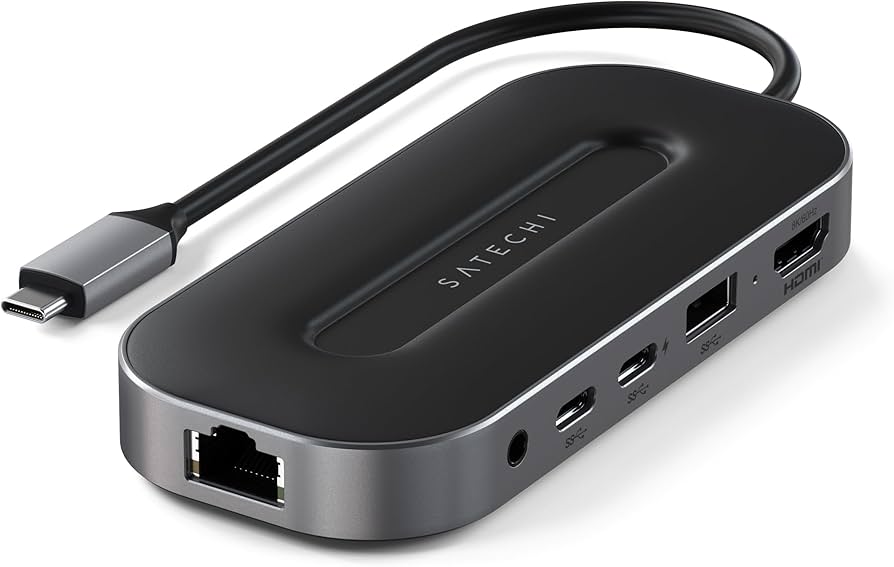 Amazon.com: Satechi USB C Hub Multiport Adapter, USB4 6 in 1 with