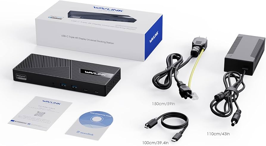 Amazon.co.jp: WAVLINK トリプル4Kディスプレイドッキングステーション