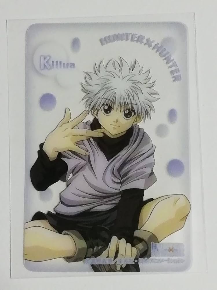Amazon.co.jp: HUNTER×HUNTER ハンターハンター キルア クリアカード