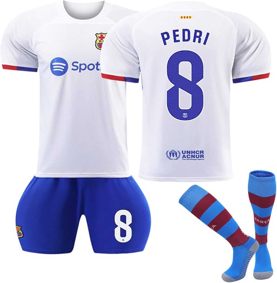 Amazon.co.jp: ペドリ ユニフォーム Pedri 背番号8 23-24 バルセロナ