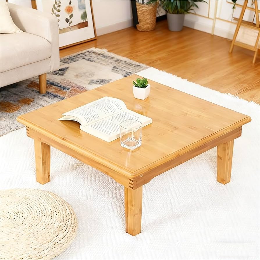 Amazon.com: SH Tables Japanese-Style Bamboo Square & Multi
