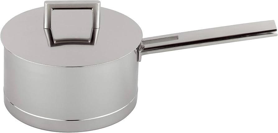Amazon | Demeyere John Pawson Saucepan w/ Lid, 1.1 qt. by Demeyere
