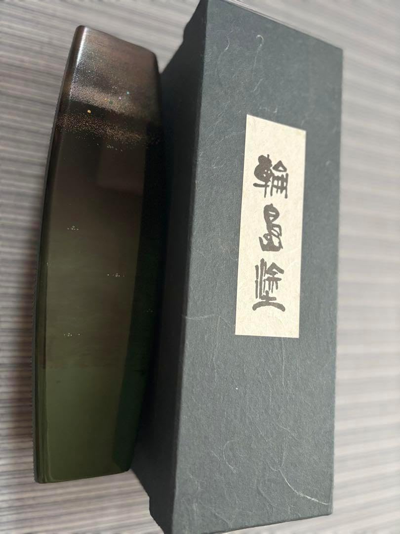 輪島塗 三角形 花瓶 花器 モダン 25㎝ 🌽