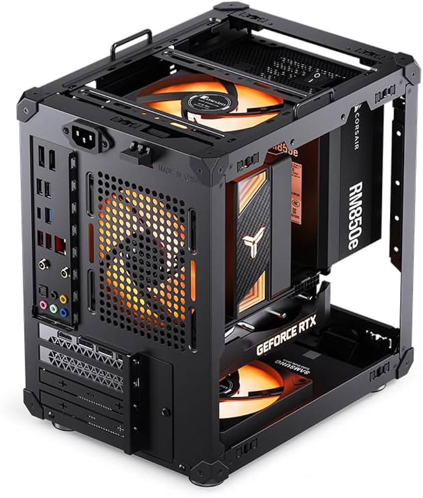 Amazon.co.jp: PCケース MESH JONSBO C6-ITX ITXケース 高さ170mmまで