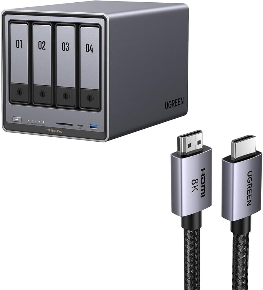 Amazon.com: UGREEN NASync DXP4800 Plus 4-Bay Desktop NAS Massive