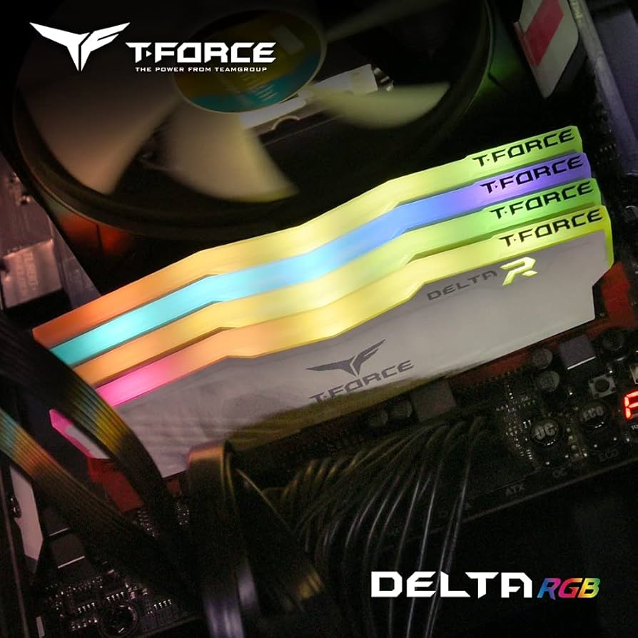 Amazon | チーム32GB（2 x 16GB）T-Force Delta RGB 288ピンDDR4