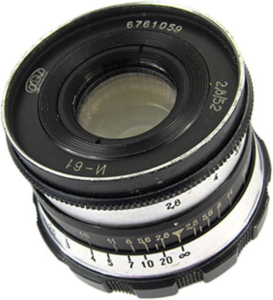 Amazon | ※オールドレンズ※FED INDUSTAR-61L/D 55mm/f2.8 Lマウント