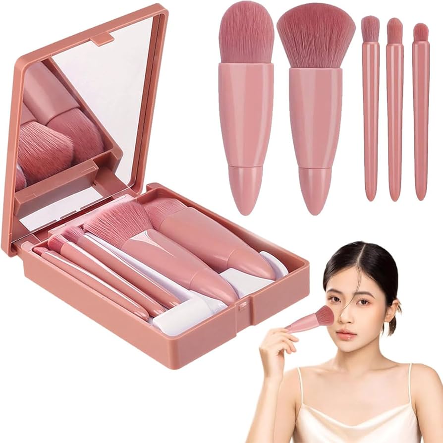 Amazon.co.jp: Doyime メイクブラシセット ミニ 携帯用 トラベルサイズ