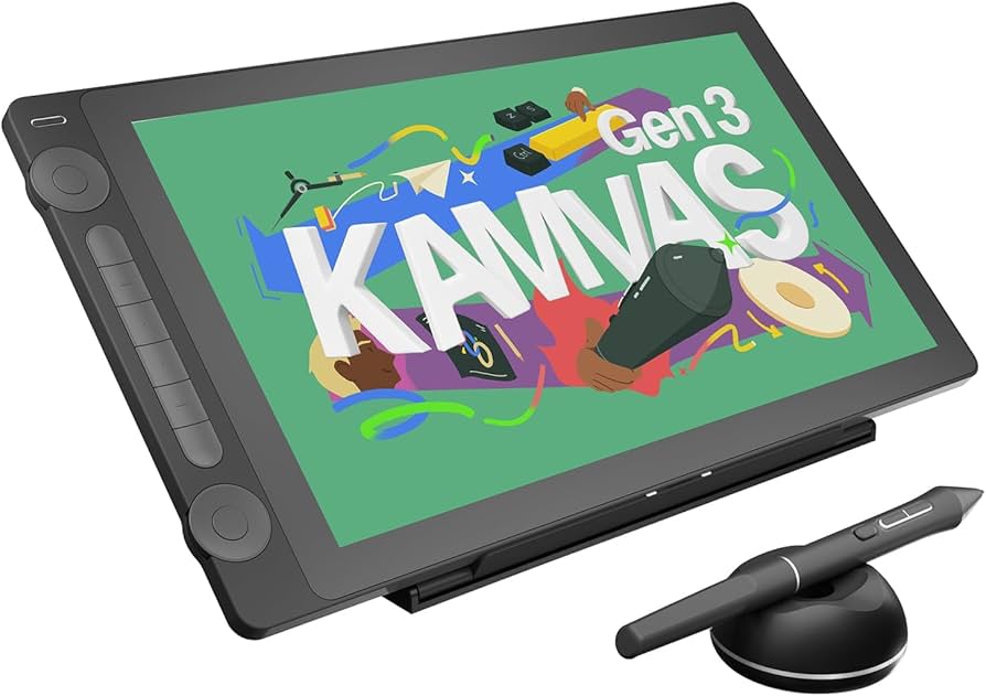 Amazon | HUION 液タブ 液晶タブレット Kamvas 16（Gen 3） 15.8型