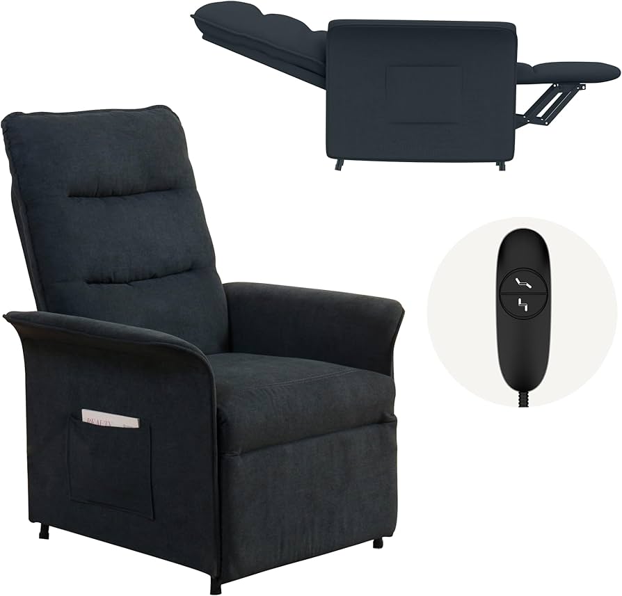 ゼクス リクライニングチェア ブラックFLEXISPOT リクライニングチェア