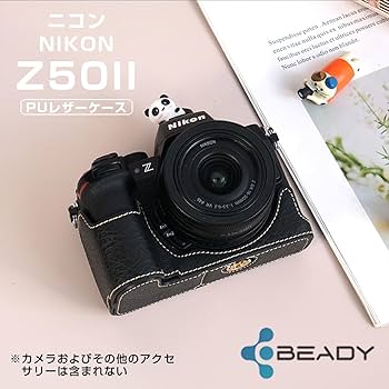 Amazon.co.jp: ニコン 用 NIKON Z50II 用 カメラ ハーフケース BEADY