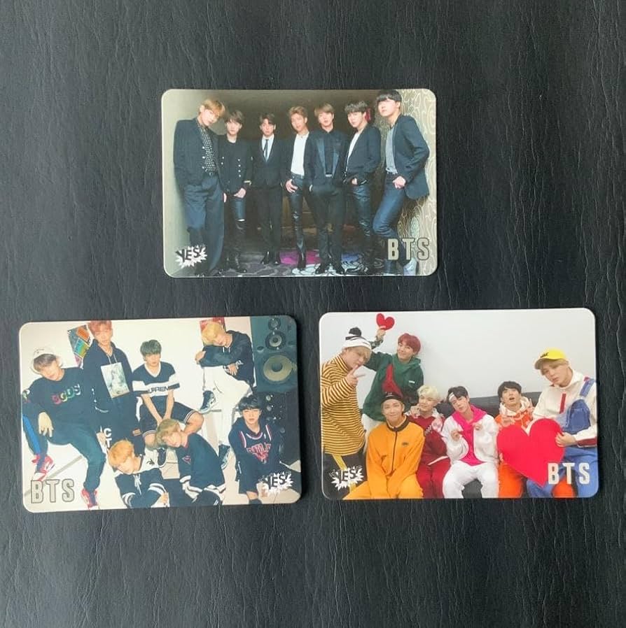 Amazon.co.jp: 貴重トレカ 香港 yes! カード ☆ BTS ☆ 3 枚セット 15