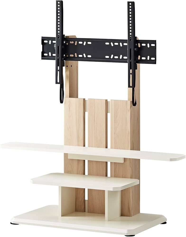 Amazon｜朝日木材加工(Asahiwood) 壁寄せ テレビ スタンド WS-C style