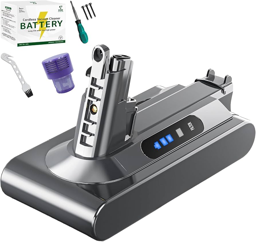 Amazon.co.jp: yewruck ダイソン V10 バッテリー SV12 4000mAh 25.2V