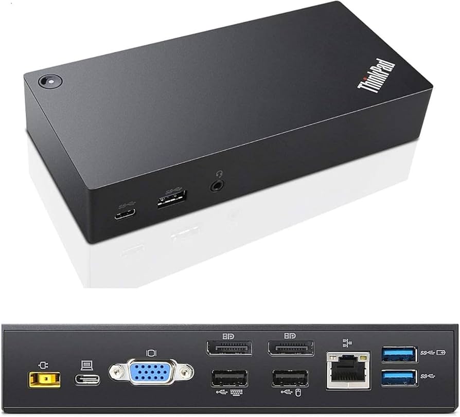 Amazon.com: Lenovo ThinkPad Universal USB-C Dock 40A9 DK1633