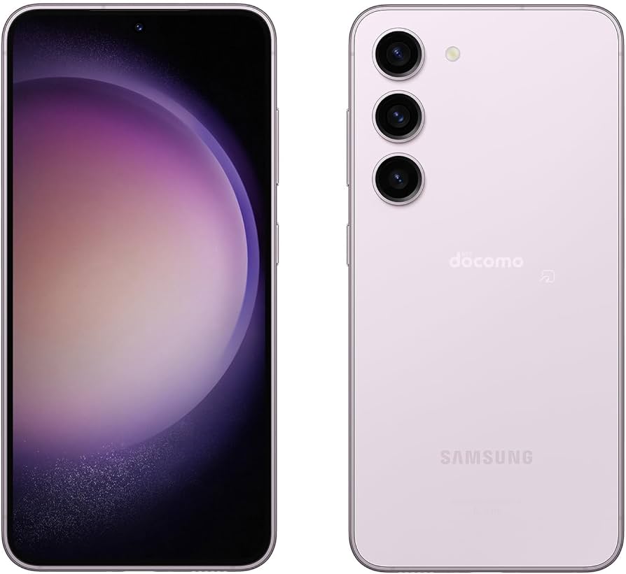 Amazon | 【整備済み品】Galaxy S23 SC-51D 256GB ラベンダー SIM