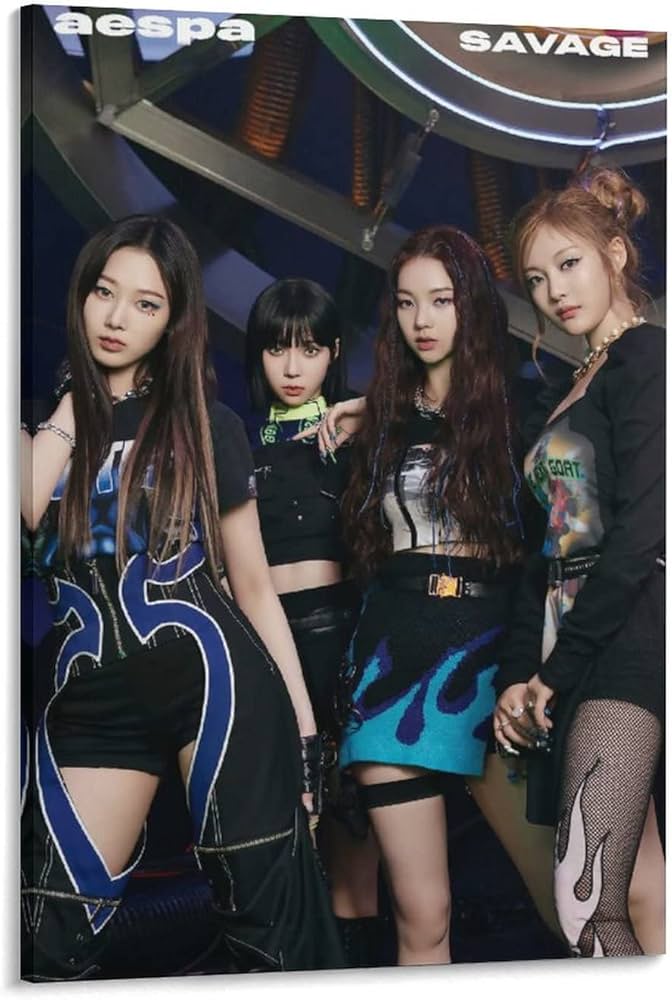 Amazon.co.jp: Aespa Kpop Kpop Korean Girl Group Singer Idol Idol
