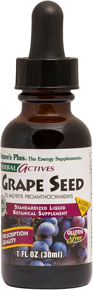 Amazon.com: NaturesPlus Herbal Actives Grape Seed 25 mg Liquid