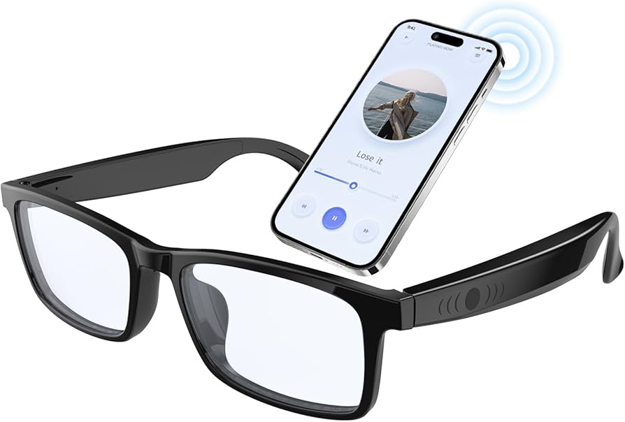 スマートブルートゥース眼鏡 スマートメガネ アンチブルーライト