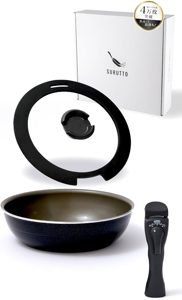 Amazon｜【スルッと 長持ち 】 SURUTTO フライパン 深型 24cm セット